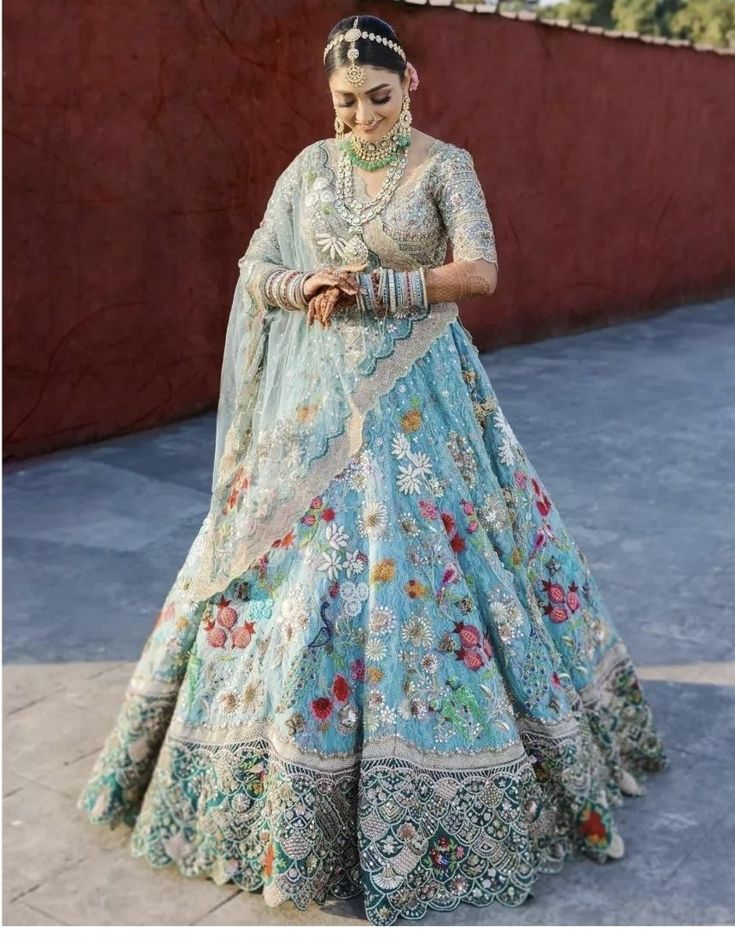 From navy to powder, blue makes a graceful statement. From navy to powder, blue makes a graceful statement.