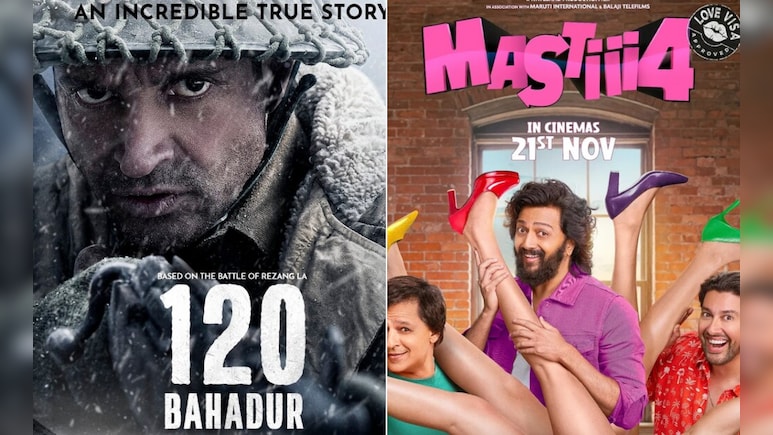 Box Office: पहले वीकेंड पर मस्ती 4 से आगे निकली 120 बहादुर, बजट से रह गई है इतनी दूर