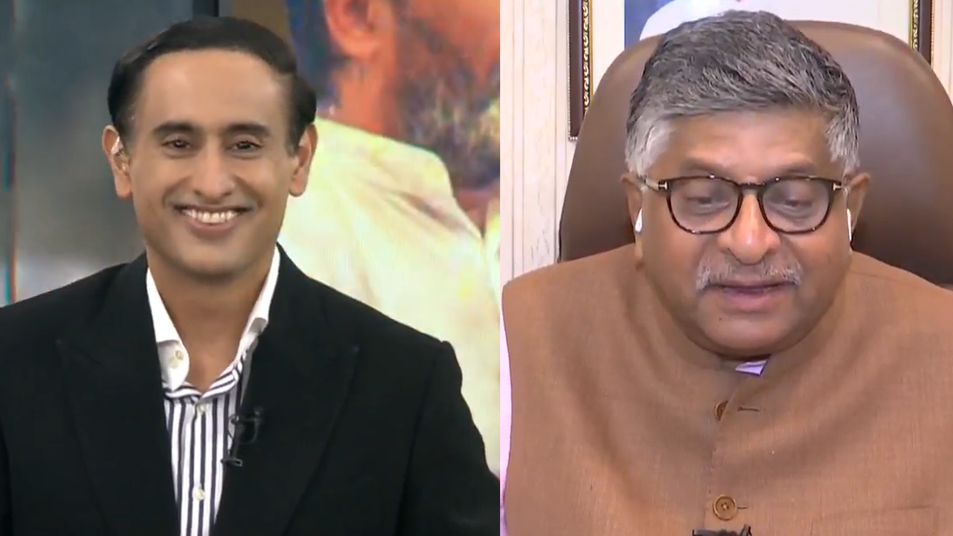 'Litti And Mutton Was For Private Consumption': Ravi Shankar Prasad Jokes With Rahul Kanwal