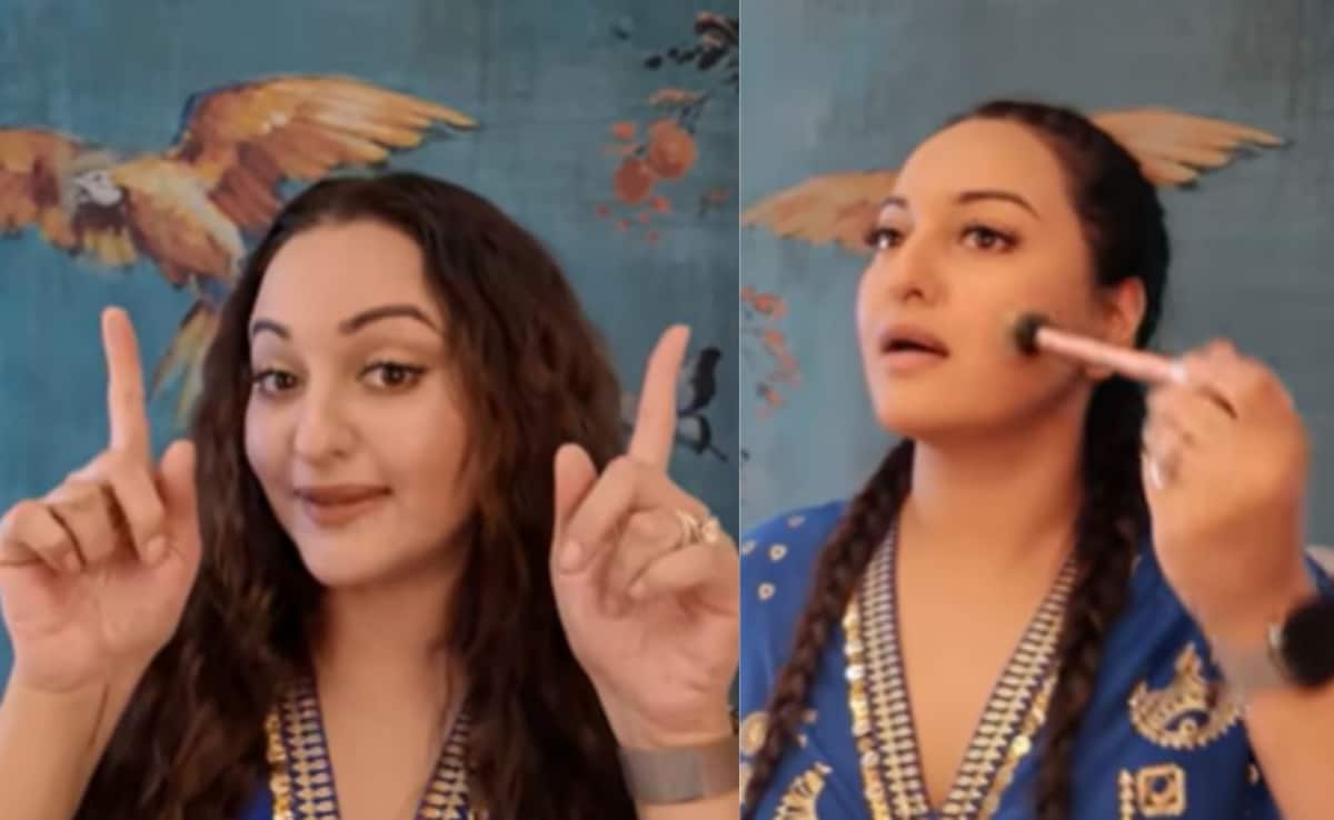 Sonakshi Sinha Shares An Unconventional Blush Technique For A "Nice, Rosy Glow"