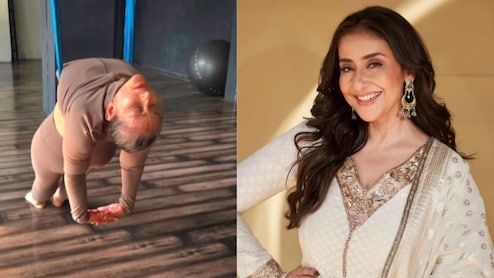 टेंशन...डिप्रेशन से बचाती है ये एक्सरसाइज, मनीषा कोइराला ने वीडियो शेयर कर दिखाया कैसे करते हैं एरियल योग