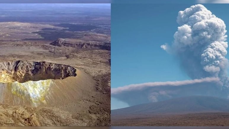 Ethiopia Volcano Blast: 7000 KM दूर से आई इथियोपिया में फटे ज्वालामुखी की राख, दिल्ली-जयपुर की उड़ानों पर असर!