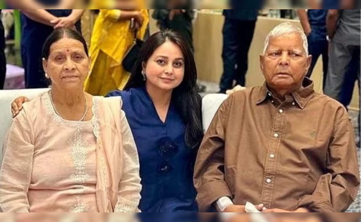 'लालू-तेजस्वी दें रोहिणी आचार्य के आरोपों पर सफाई', एनडीटीवी से बोले राबड़ी देवी के भाई सुभाष यादव