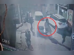 व्यापारी को कार से कुचलने का प्रयास! CCTV में कैद हुई वारदात, आरोपी मौके से फरार