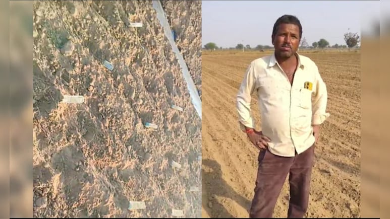 Rajasthan Farmer Plants Rs 500 Notes In Field To Protest Unpaid Crop Insurance Claim