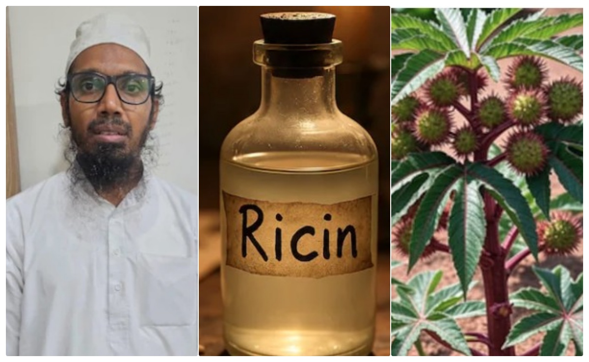 गुजरात में जहर की आतंकी साजिश, हैदराबाद में डॉक्टर के घर ATS को मिला 3 KG कैस्टर पल्प