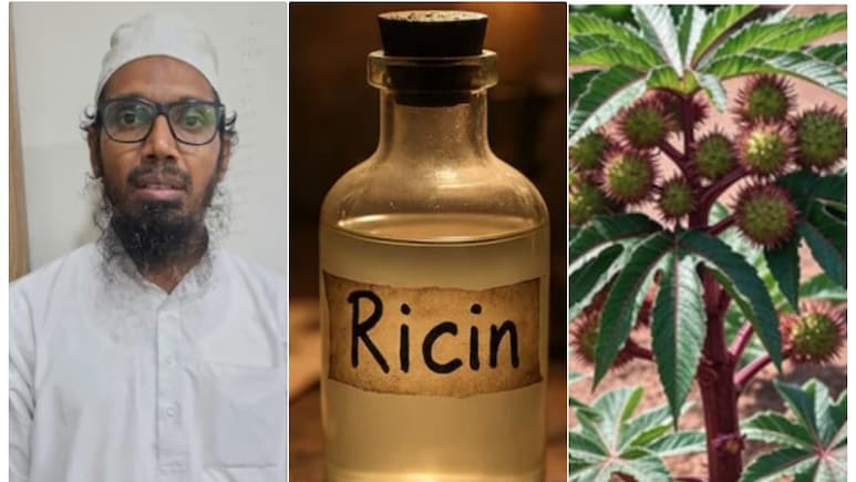 गुजरात में जहर की आतंकी साजिश, हैदराबाद में डॉक्टर के घर ATS को मिला 3 KG कैस्टर पल्प