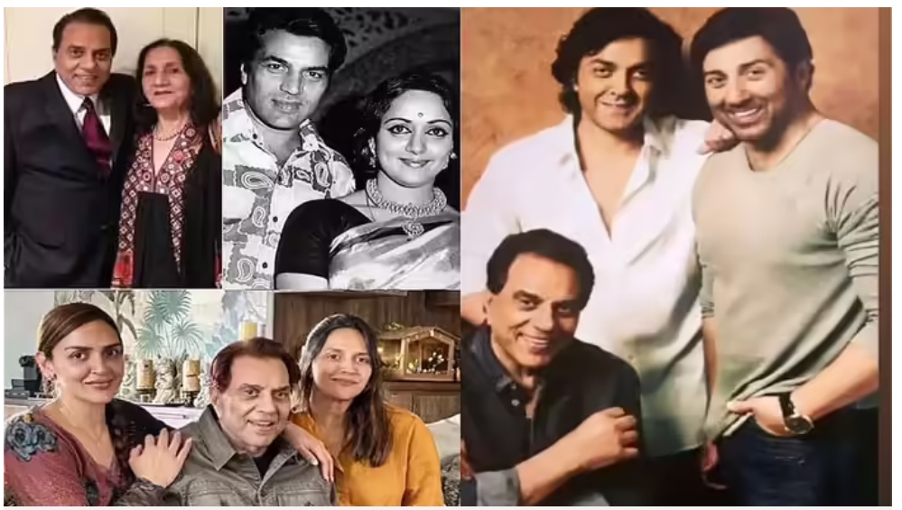 2 बीवियां, 6 बच्चे, दो बेटे- चार बेटियां, 2 बहुएं और 13 नाती-पोते, इतना बड़ा है धर्मेंद्र का परिवार