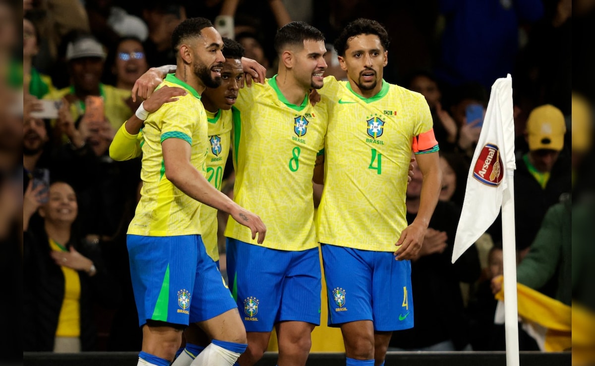 Estevao, Casemiro On Target As Brazil Get Into Groove Under Carlo Ancelotti With 2-0 Win vs Senegal