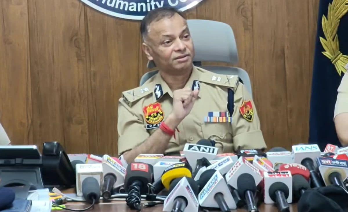 हरियाणा के DGP ओपी सिंह. हरियाणा के DGP ओपी सिंह.