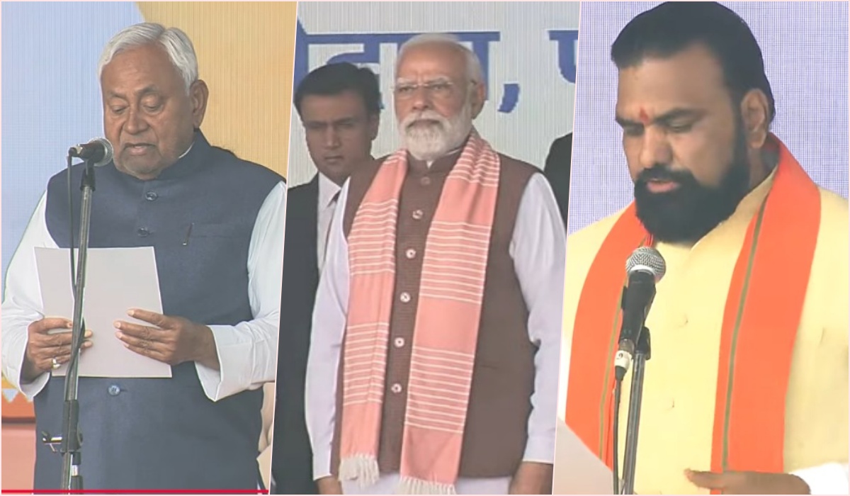Bihar CM Nitish Kumar Oath Ceremony LIVE:  बिहार में फिर से नीतीशे कुमार, जानिए टीम नीतीश में कौन-कौन