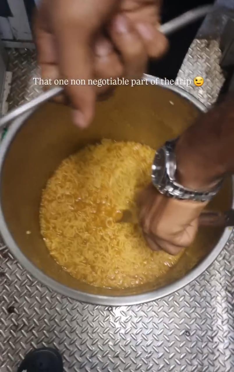 After Video Of Cooking Maggi On Train, Reel About 'Maggi Bucket' Is Viral
