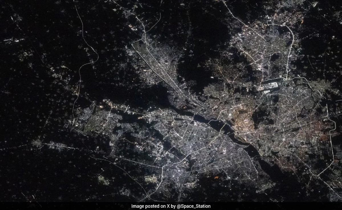 Delhi To Tokyo: ISS Shares Stunning Night Images Of World's Brightest Cities