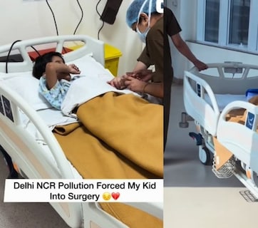 मेरे बच्चे ने क्या गलती की? पॉल्यूशन के कारण करानी पड़ी बेटे की सर्जरी, मां ने वीडियो शेयर किया बयां किया दर्द