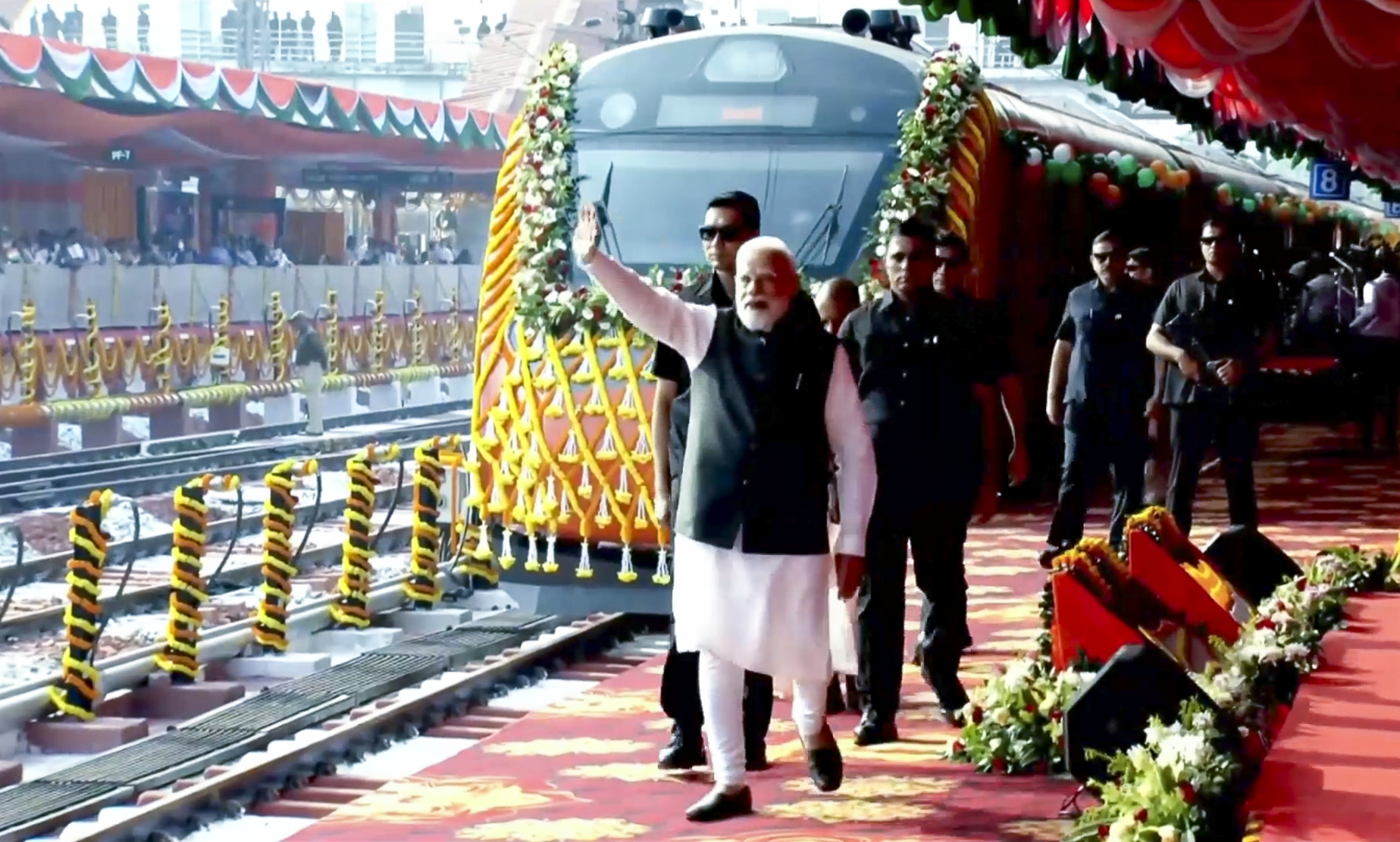 "Will Provide Greater Comfort": PM Modi Launches 4 New Vande Bharat Trains