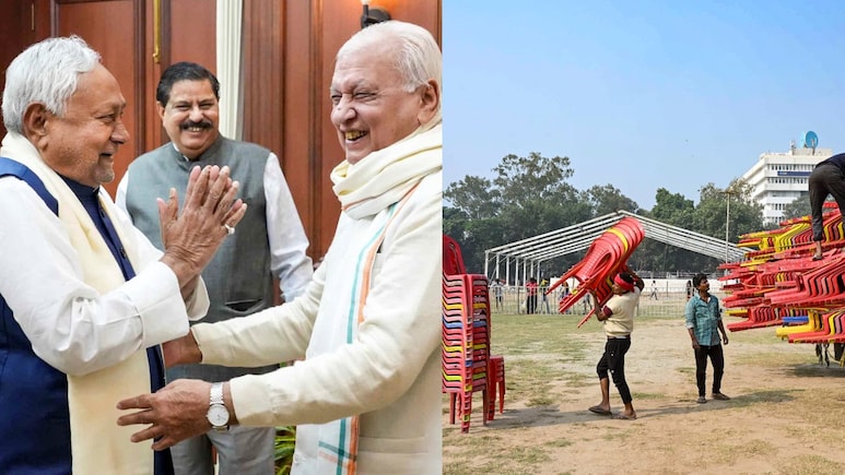 नीतीश की 10 वीं शपथ, 11:30 बजे से कार्यक्रम, पीएम मोदी समेत पूरा एनडीए कुनबा होगा मौजूद