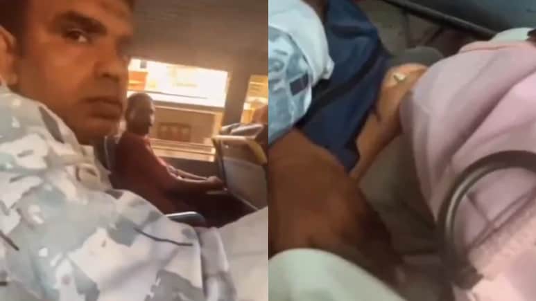बगल में बैठकर बस में कर रहा था गंदा काम, कैमरा ऑन करके महिला ने सिखाया तगड़ा सबक