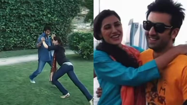 <i>Rockstar</i> At 14: Nargis Fakhri Wrestles With Ranbir Kapoor And Falls Down In A Fun BTS Clip