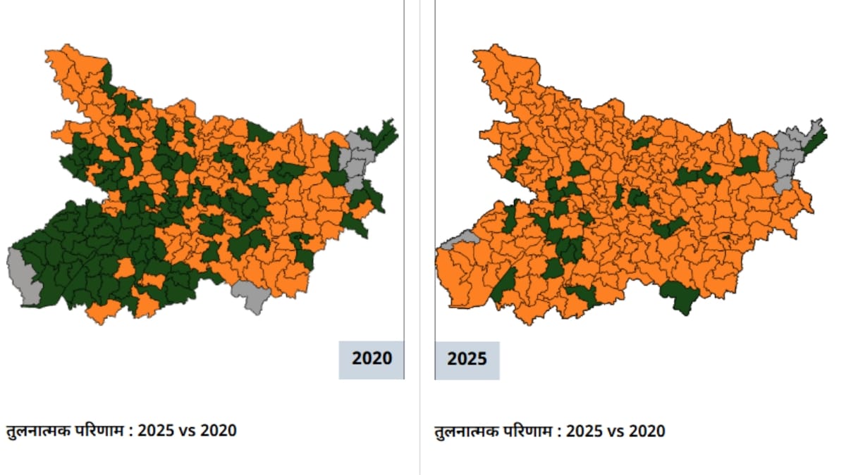 बिहार में महागठबंधन का रंग उड़ गया