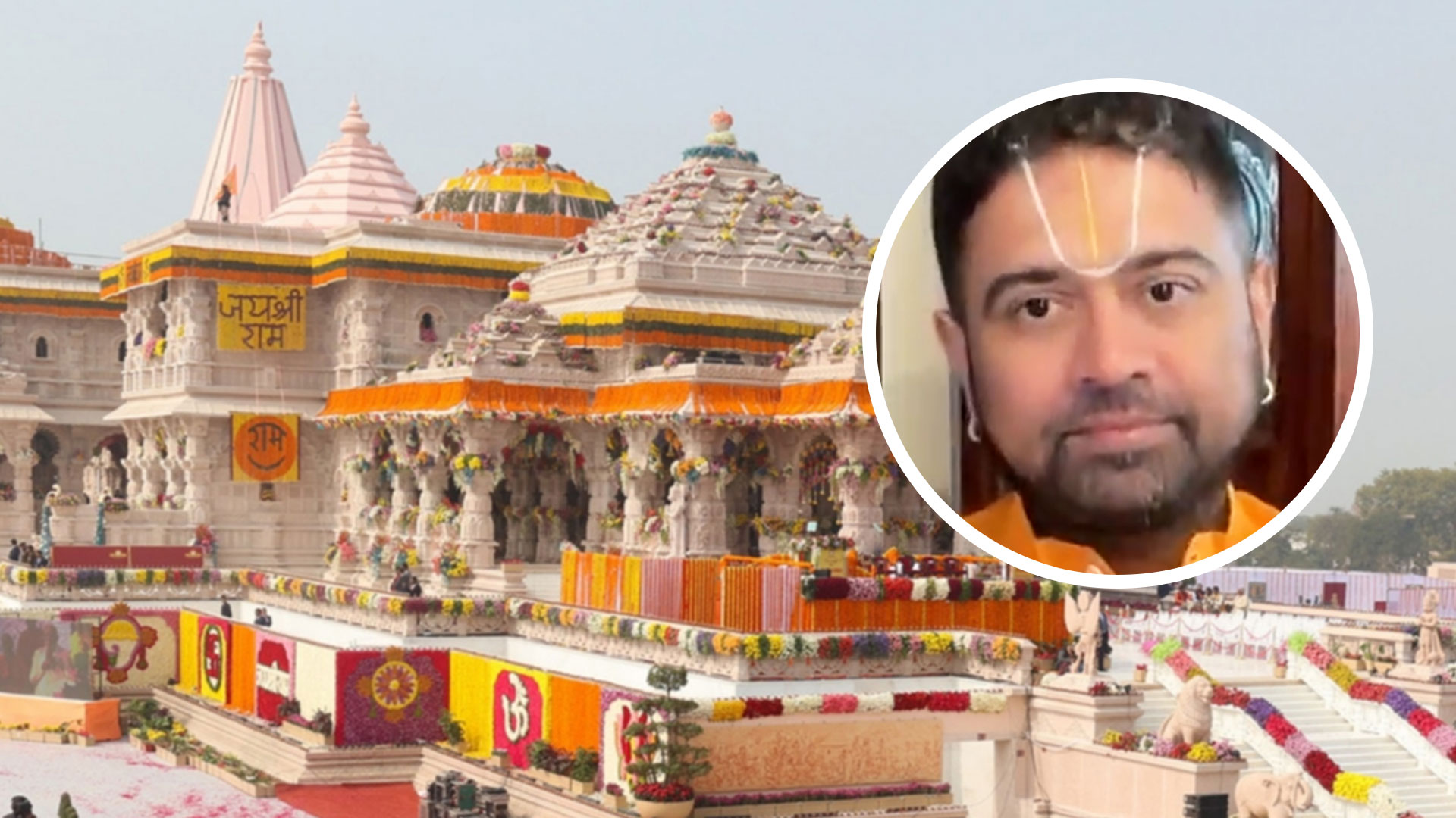 "A Very Big Day For Us": Vedic Scholar Ahead of Ram Mandir Flag Hoisting