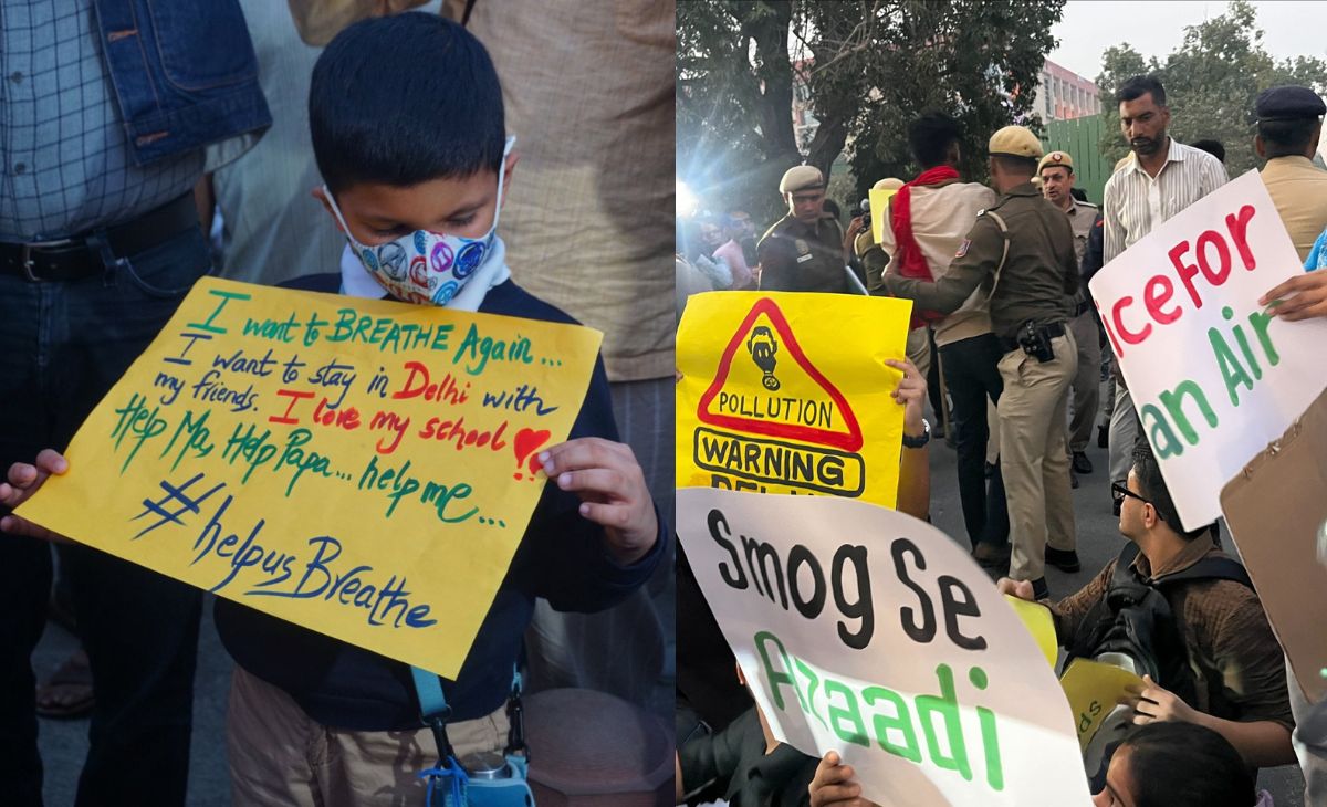 "Health Emergency, Not Blame Game": Delhi Air Pollution Protesters Detained