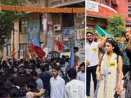 बिहार में साथ पर JNU चुनाव में अलग, NSUI के खिलाफ राजद का लालटेन