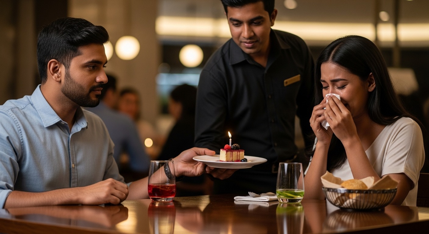 Redditor Confused As Woman Starts Crying In Restaurant, Gets Free Dessert