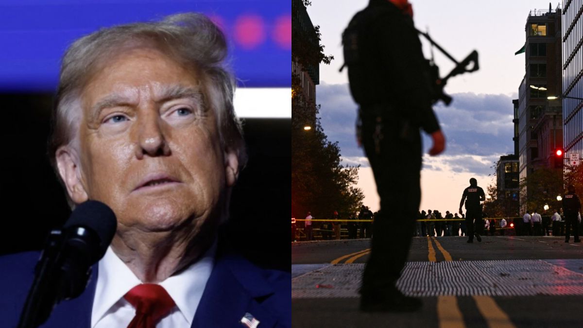 "Suspect From Hellhole Afghanistan": Trump On "Act Of Terror" In US Capital