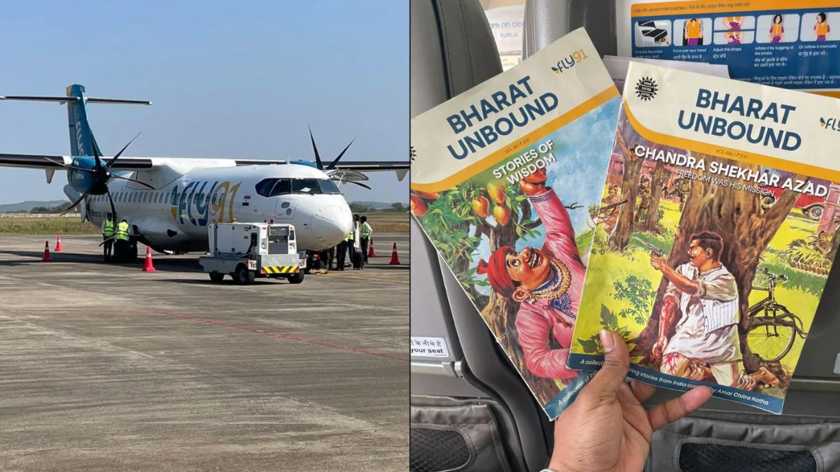 FLY91 Airline's In-Flight Reading Is A Nostalgia Trip With Amar Chitra Katha Comics, See Viral Post