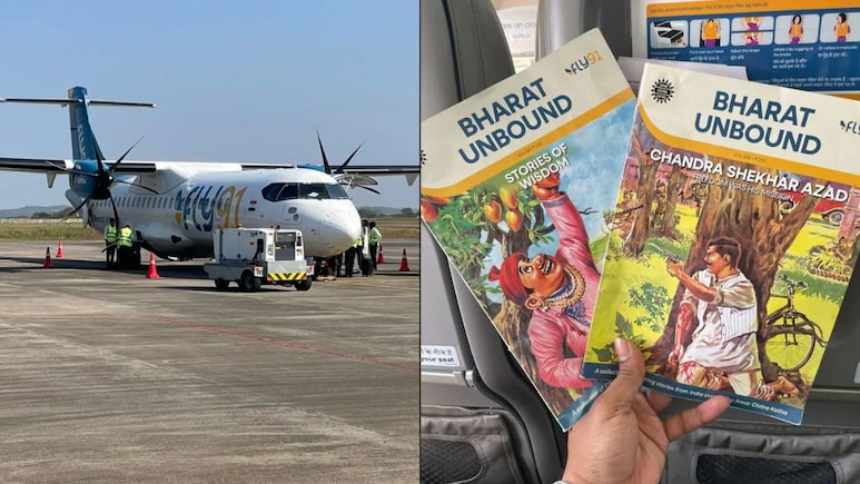 FLY91 Airline's In-Flight Reading Is A Nostalgia Trip With Amar Chitra Katha Comics, See Viral Post
