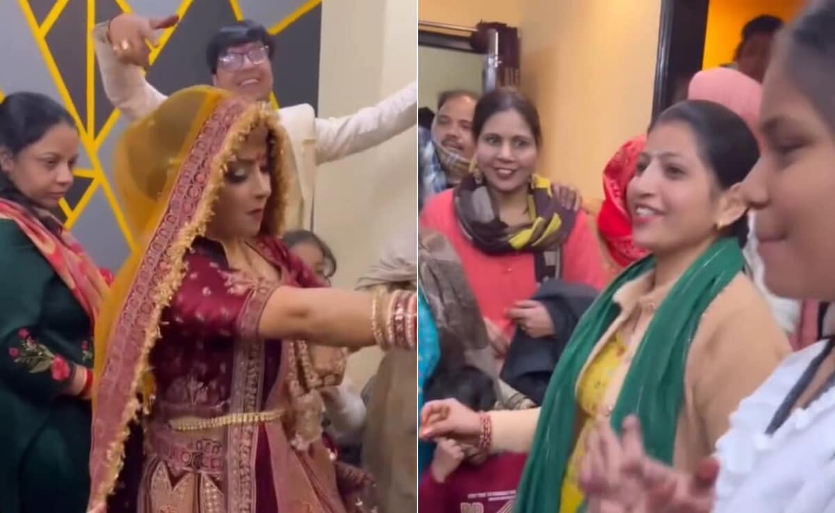 पहले लजाई, फिर घूंघट हटाकर ससुराल में ऐसा नाची दुल्हन, देखती रह गइ ताई, चाची, मामी, लोग बोले- सीमा हैदर तो नहीं