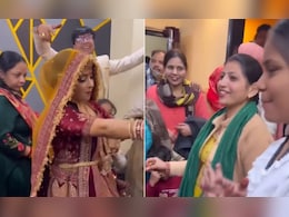 पहले लजाई, फिर घूंघट हटाकर ससुराल में ऐसा नाची दुल्हन, देखती रह गइ ताई, चाची, मामी, लोग बोले- सीमा हैदर तो नहीं
