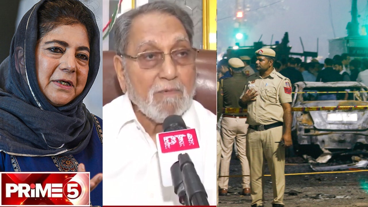 After Mehbooba Mufti, Congress Leader Links Delhi Blast To "Injustice" In J&K