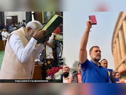 PM&#039;s Appeal To Strengthen Constitution, Rahul Gandhi&#039;s Pledge To Shield It