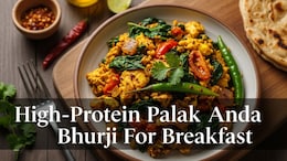 High-Protein Palak Anda Bhurji Recipe: A Healthy And Delicious Breakfast You'll Love