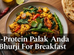 High-Protein Palak Anda Bhurji Recipe: A Healthy And Delicious Breakfast You'll Love
