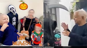 Lalu Yadav's Halloween Fest With Grandchildren Draws BJP's 'Kumbh' Reminder