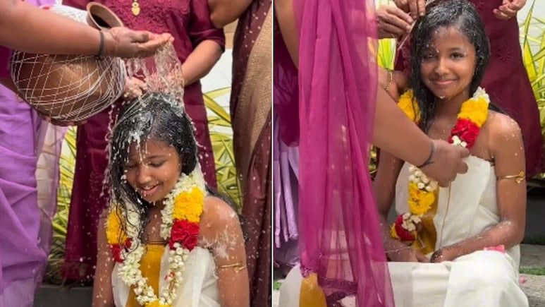 लड़की के पहले पीरिएड्स का परिवार ने मनाया जश्न, भाई ने माथा चूमकर जताया प्यार, Video ने लोगों को किया इमोशनल