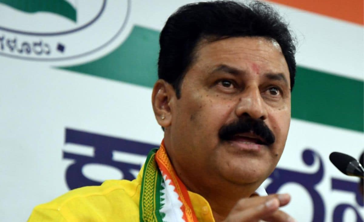 कर्नाटक कांग्रेस के विधायक गोपाल कृष्णा.