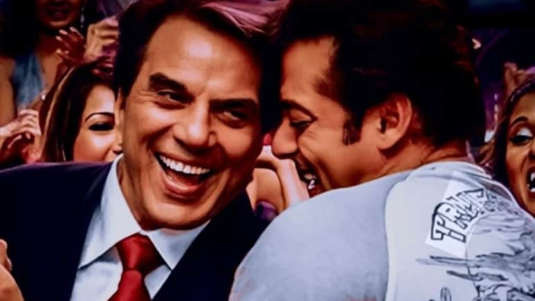 सोफे पर बैठे थे धर्मेंद्र और घुटने टेके जमीन पर थे सलमान खान, संजय खान ने किस्सा शेयर करते हुए पोस्ट की फोटो