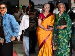 Helen's 87th Birthday Celebrations: Veteran Actresses Rekha, Asha Parekh, Waheeda Rehman Arrive In Style