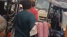 Video: UP Man Carries Daughter In Arms As Ambulance Gets Stuck In Traffic
