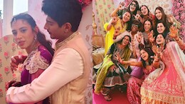 In Pics: Palash Muchhal And Smriti Mandhana's Mehendi Festivities Are Brimming With Love