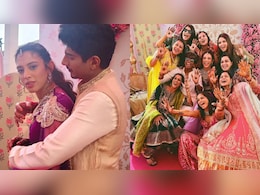 In Pics: Palash Muchhal And Smriti Mandhana's Mehendi Festivities Are Brimming With Love