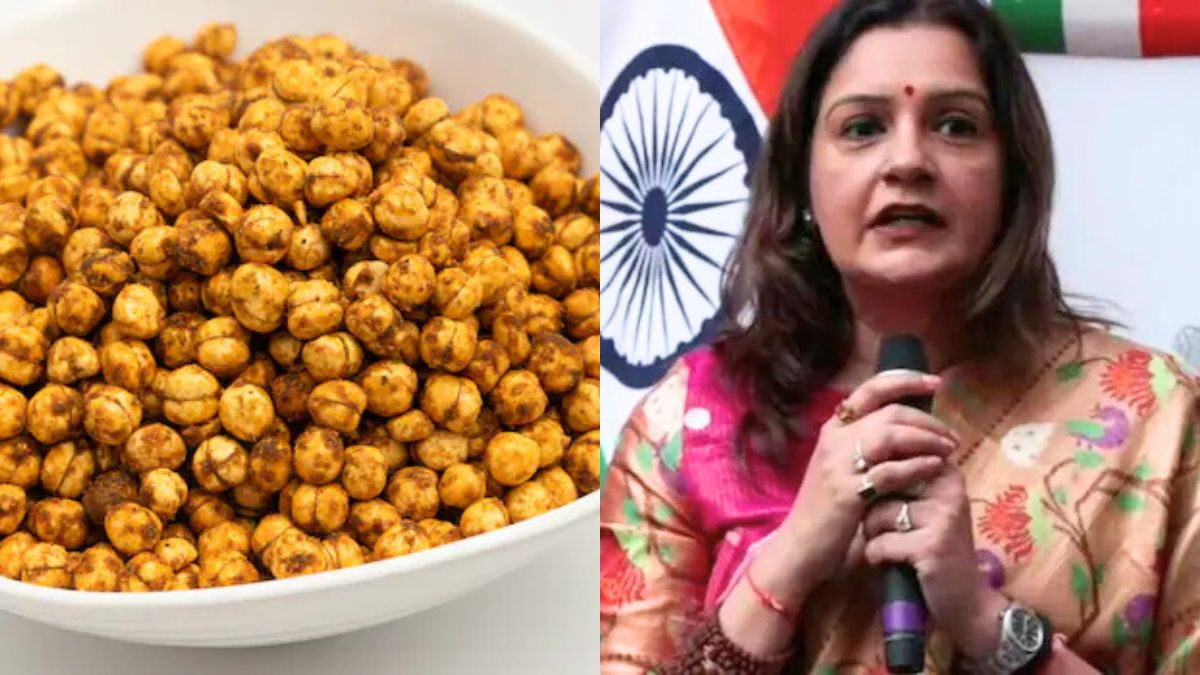Viral Video Claims Roasted Chana Sold In Markets Is Coated With Banned Dye, MP Priyanka Chaturvedi Reacts