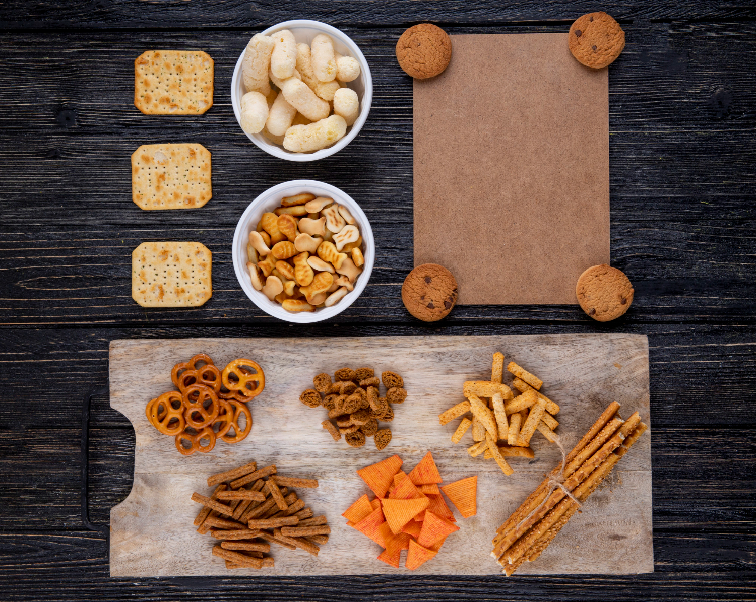 Health risks of ultra-processed snacks.