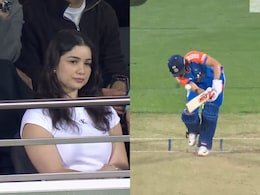 Watch: Sara Tendulkar Watches On As Shubman Gill Fails In Pressure Chase vs Australia