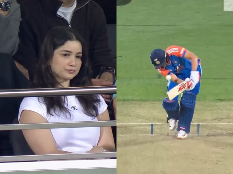 Watch: Sara Tendulkar Watches On As Shubman Gill Fails In Pressure Chase vs Australia