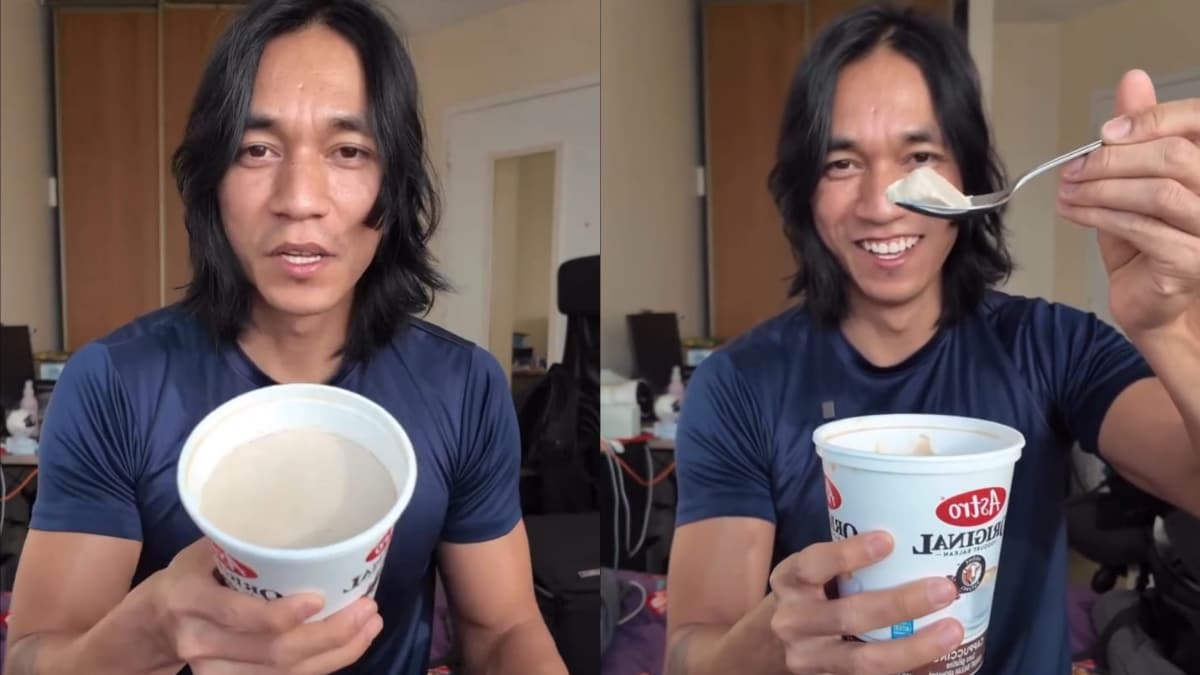 Video Showing Tasting Of "Cappuccino Dahi" Goes Viral, Foodies React