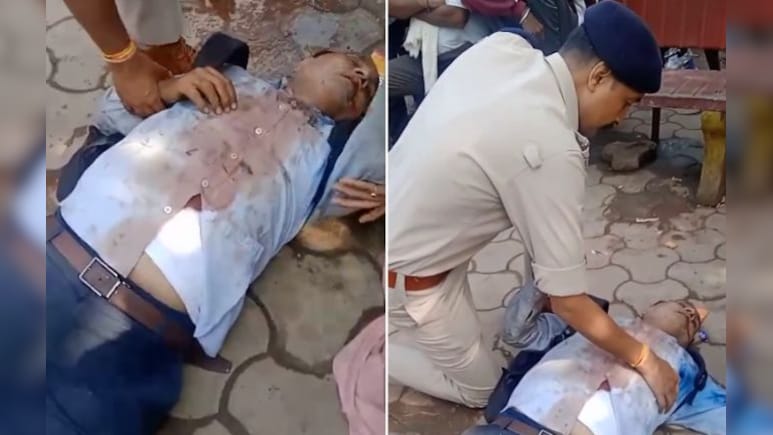 'टूटती सांसों के लिए जंग'! एक्स आर्मी मैन को आया हार्ट अटैक, ट्रैफिक आरक्षकों ने CPR देकर लौटाई सांसें 'टूटती सांसों के लिए जंग'! एक्स आर्मी मैन को आया हार्ट अटैक, ट्रैफिक आरक्षकों ने CPR देकर लौटाई सांसें